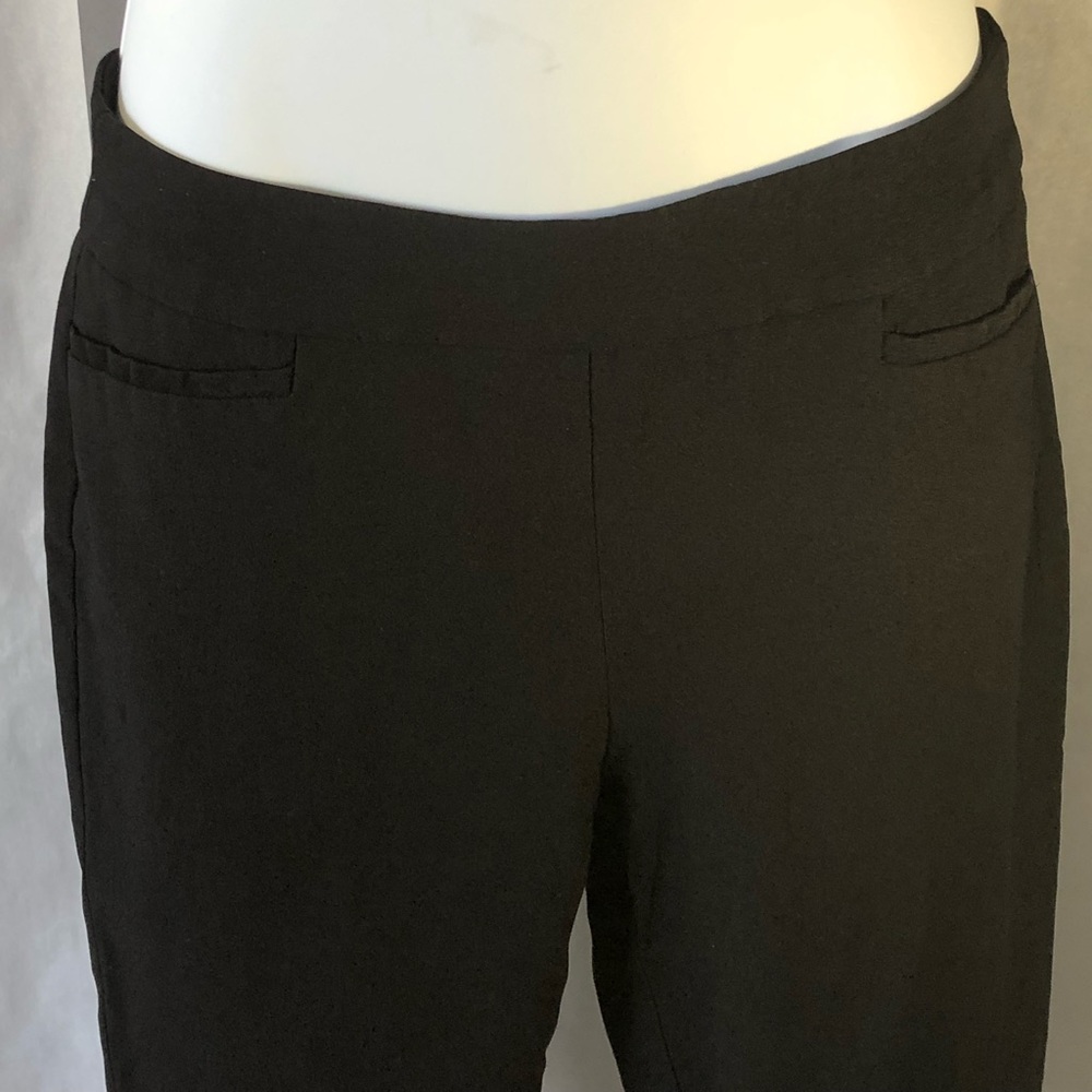 Chico’s stretchy black pants skinny leg size OOR or 2